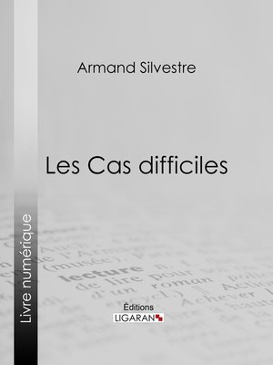cover image of Les Cas difficiles
